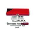 Wright Tool $SKT SET 1/4" DR 23 PC STD/DEEP 6 PT CH WR223